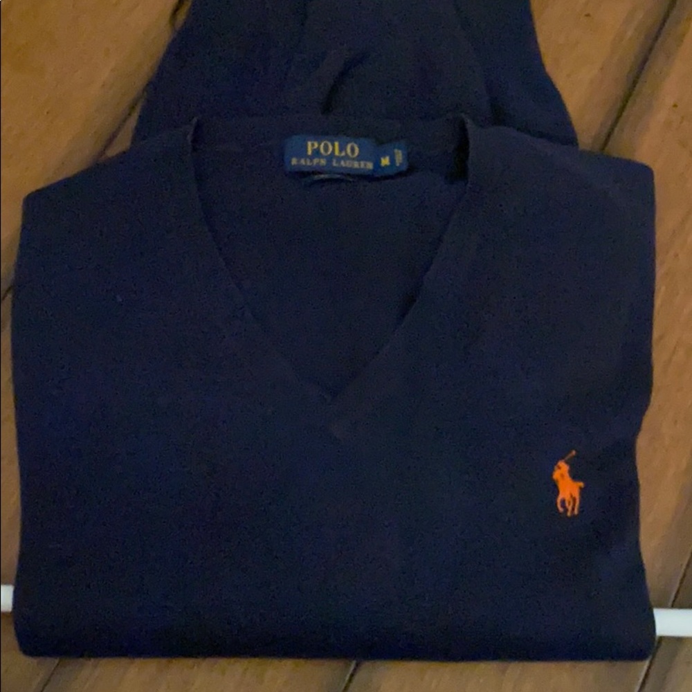 Polo Pima Cotton V Neck
